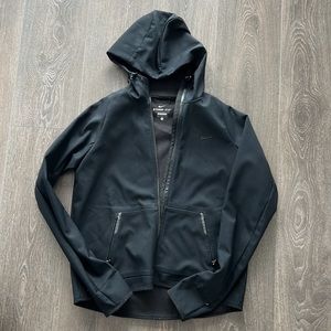 Nike Black Running Jacket Hoodie Storm Fit